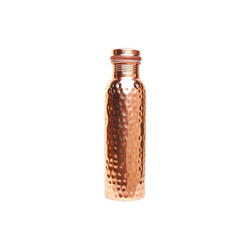 OSNICA 100% Pure Copper Water Bottle Ayurvedic Water Copper Bottle