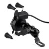 Universal Motorcycle Motorbike Phone GPS Mirror Bracket Holder Mounts w/