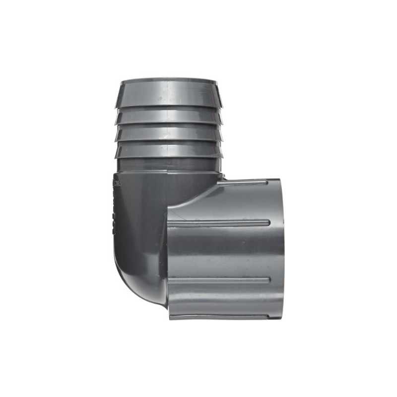 Spears 1407 Series PVC Tube Fitting, 90 Degree Elbow, Schedule