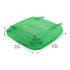 Toddmomy Outdoor Garbage Can Replacement Lid, Waste Container Trash Can
