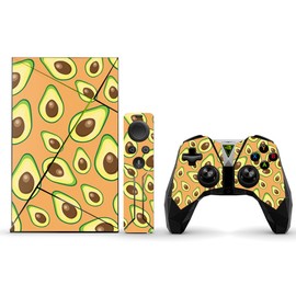 MightySkins Skin Compatible with NVIDIA Shield TV (2017) wrap Cover Sticker Skins Orange Avocados