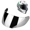 Aramox Silver Plated PC Motorcycle Wind Shield Helmet Lens Visor