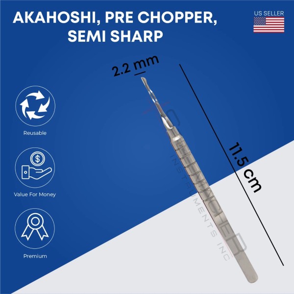 Stellmacher Instruments Inc Akahoshi Pre Chopper Length 11.5 cm 2.2mm