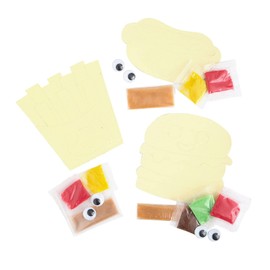 Summer Junk Food Sand Art Pictures - 12 Pieces