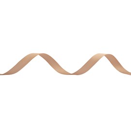 AVANAVA 9mm Wide Grosgrain Ribbon - 45 Meters, Ideal for Gift Wrapping, Hair Bows, Home Decor, Flower Arrangement (835-Tan)