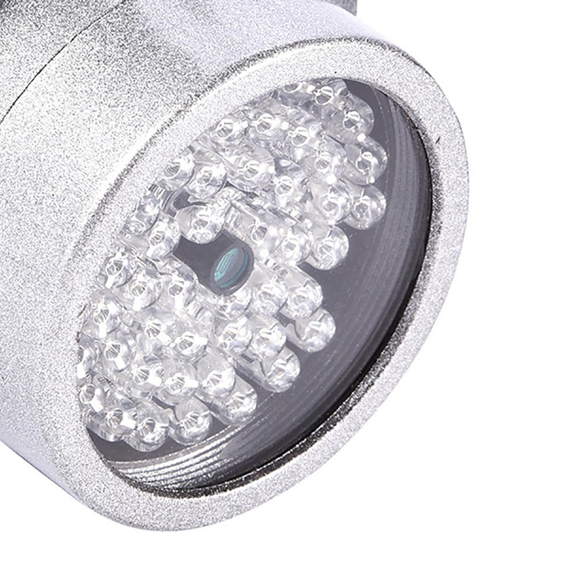 48 LED IR Illuminator Lights Waterproof Infrared Night Vision Light