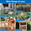 Hardware Cloth,Chicken Wire Fence,1/2 inch 15.7in x 6ft Galvanized Welded