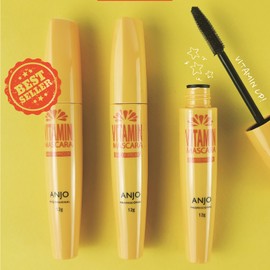 [2 pieces] Eyelash extension effect vitamin mascara eyelash volume waterproof curling up / [2개] 속눈썹 연장효과 비타민 마스카라 속눈썹 볼륨감 워터프루프 컬링업
