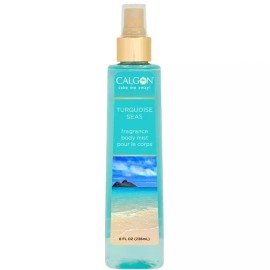 Calgon 8oz Take Me Away Turquoise Seas Body Mist Fragrance Spray