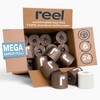 Reel Premium Bamboo Toilet Paper - 24 Rolls of Toilet
