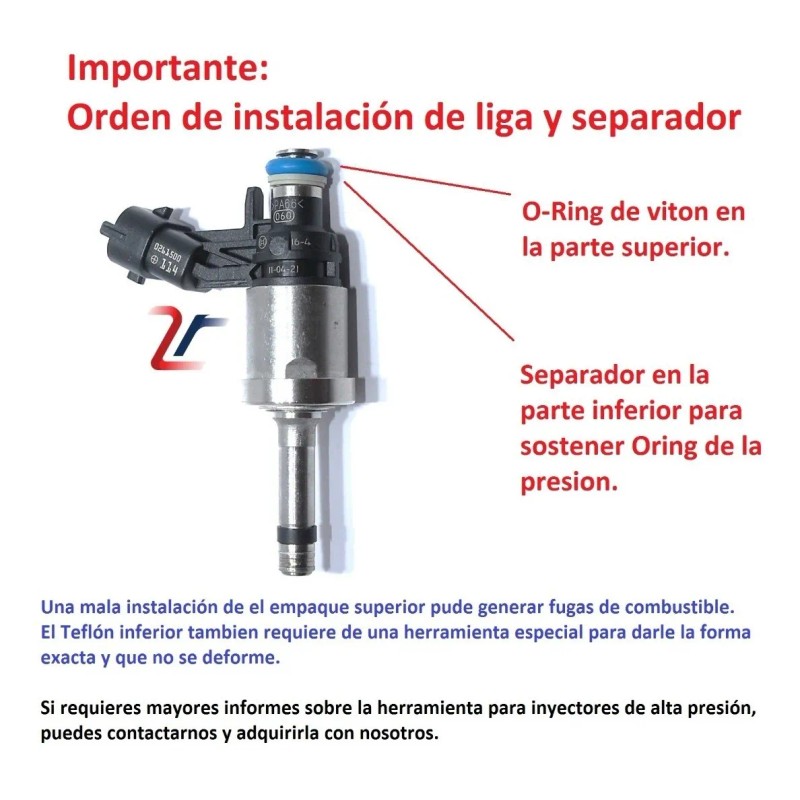 Kit Inyector Gdi Compatible Gm Traverse, Acadia,camaro 9-13