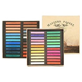 Masters Watersoluble Pastel Colouring Pencils (Pack of 48)
