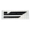 V-Blackwing Emblem V-Series Black Out Blackwing Badge Chicklet V Logo