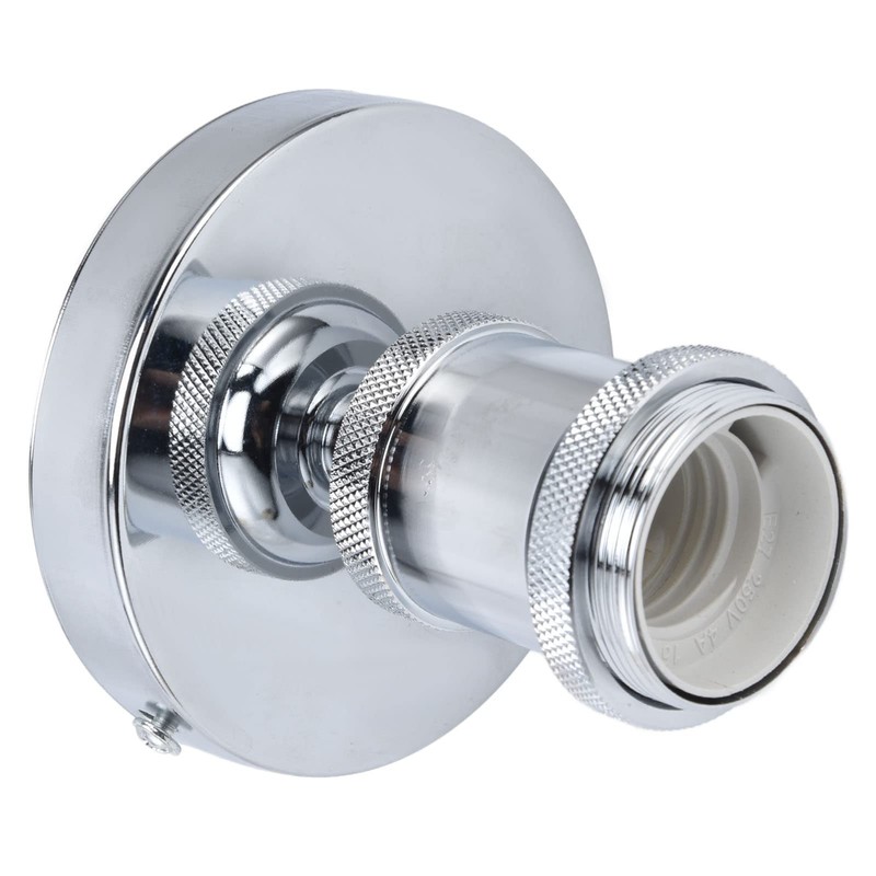 ViaGasaFamido E26 E27 Vintage Light Socket, Lampholder Vintage E27/E26 Base