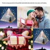 Healing Crystal Pillar Pyramid 6CM Epoxy Positive Energy Generator Meditation