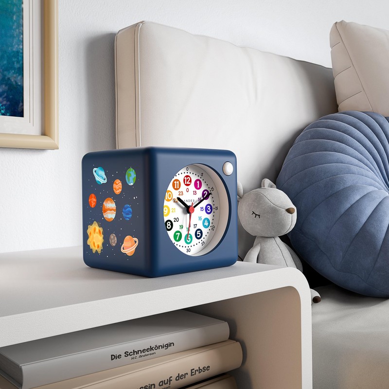Cander Berlin MNU 1210 G Children's Alarm Clock Silent Light