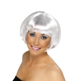 Babe - Adult Fancy Dress Wig - White