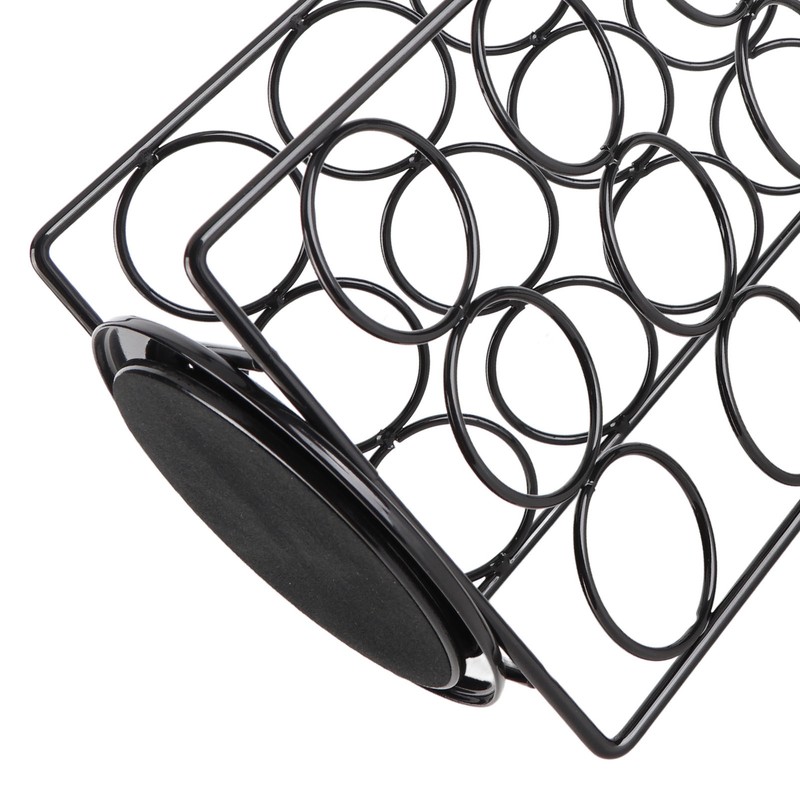 Coffee Pods Holder Pre Assembled Stainless Steel 360 Degree Rotating