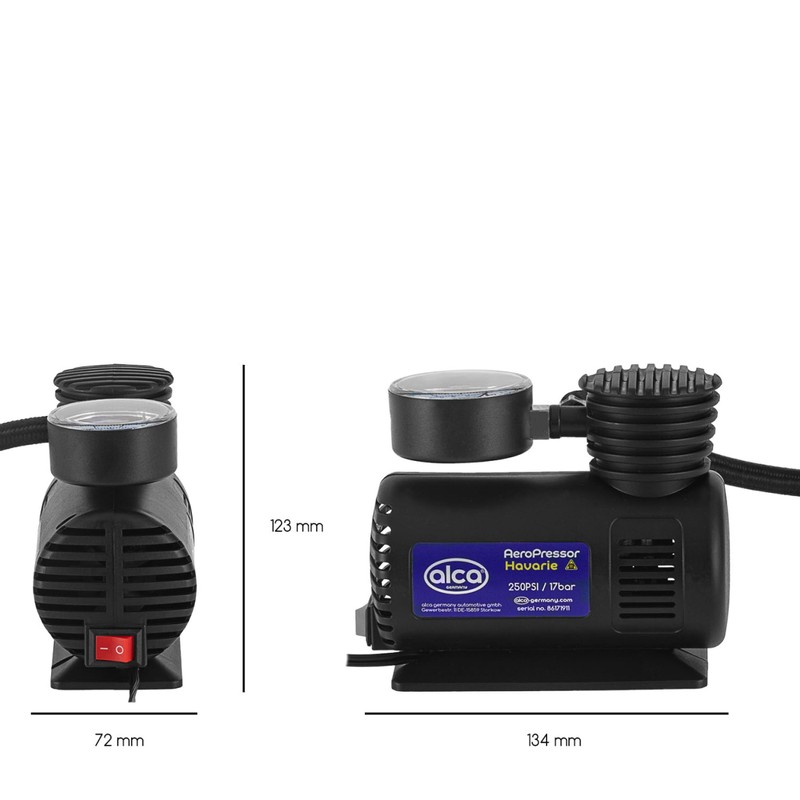 Alca® Air Compressor Electric Air Pump Portable Mini Compressor