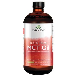 Swanson 100% Pure Mct Oil 32 fl Ounce (946 ml) Liquid