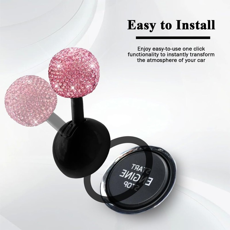 Car Push to Start Button Rocker, Engine Start Stop Button