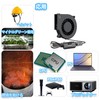 GDSTIME 75mm x 15mm 5V DC USB Blower Fan Brushless
