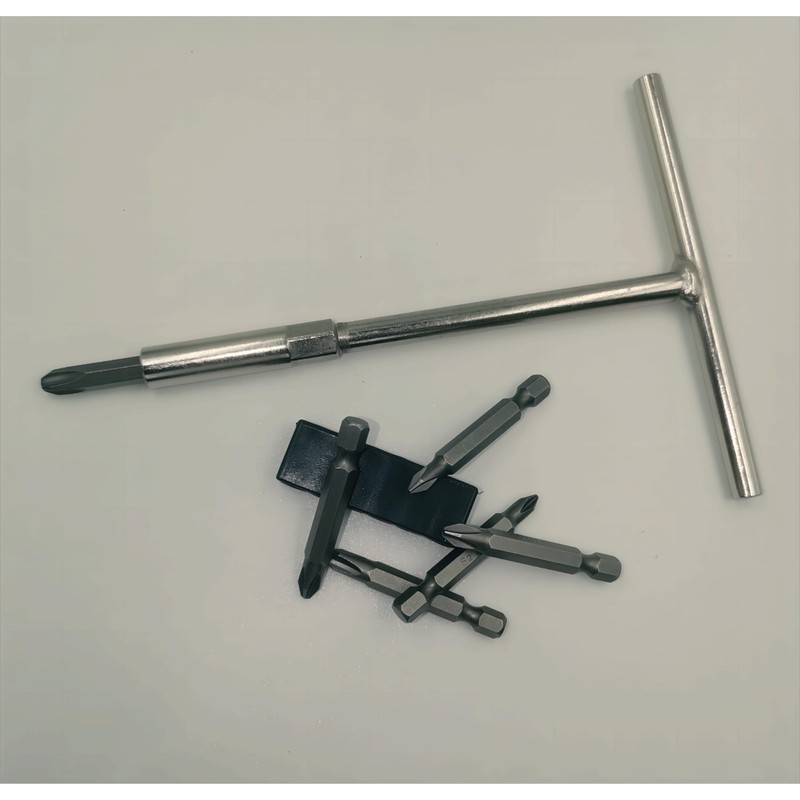 Yrsssa T-Handle Wrench & JIS Screwdriver Set - Includes 6