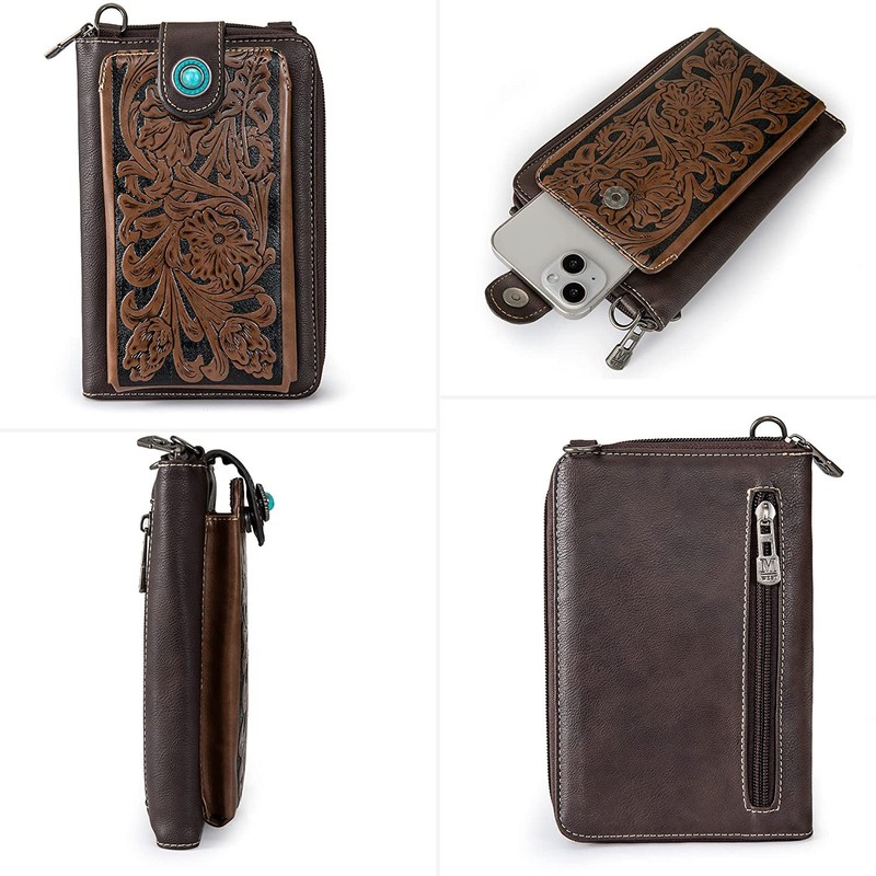 Montana West Crossbody Cell Phone Purse For Women Western Style