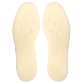 Colombus Warm Winter Insole, 100% Wool, Cushion, Cold Protection, Deodorizing, For Men and Women, Beige
