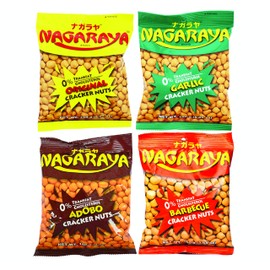 Nagaraya Cracker Nuts (Assorted, 4 Flavors)
