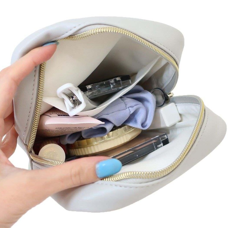 Marimo Craft SPCQ-288 Astro Sequin Box Pouch, Gray, W 5.5
