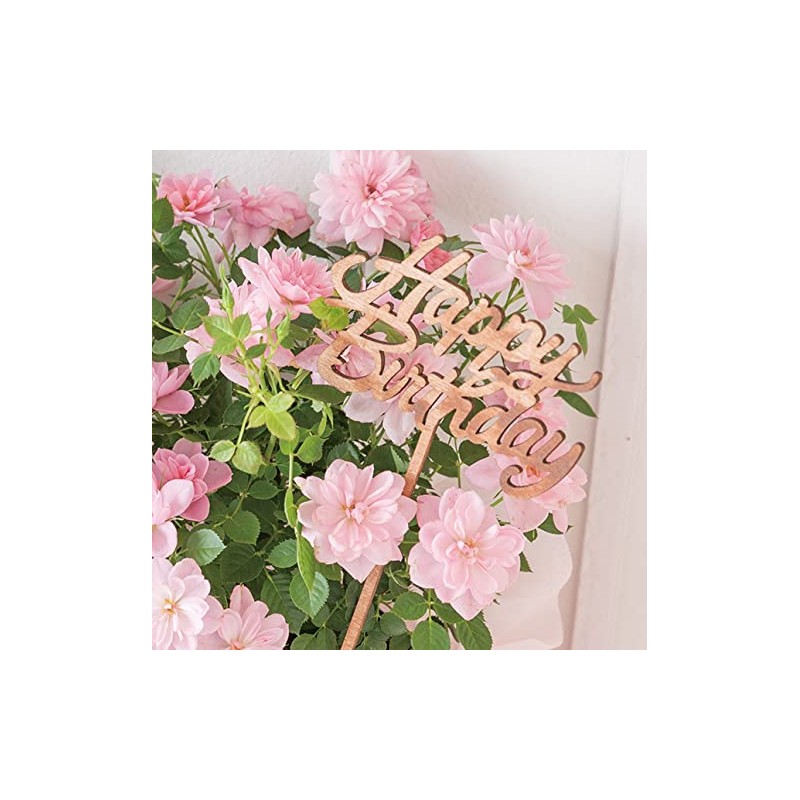 Flower Pick Happy Birthday, My Dear. – 5 (Pack of