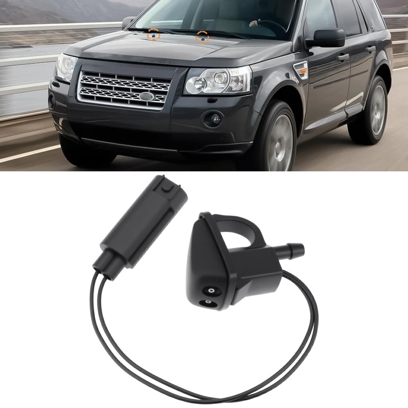 VGOL Car Front Windshield Heated Washer Nozzle Lr048708 Compatible With