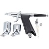 Airbrush 0.3mm Caliber Side Pot Single Action Set Art Supplies