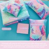 RYNGHIPY Mermaid Twin Girls Bedding Set, Colorful Rainbow Kids Girls