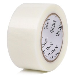 QILIMA Duct Tape Heavy Duty, Professional Grade Duct Tape for Photographers, No Residue,Industrial, Professional Use, 2 Inch X 28 Yards, Clear