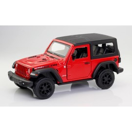 Jozen Cast World Jeep Wrangler Rubicon 2-Door Hardtop JDC5040-RD