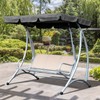 Swing Top Cover Waterproof Sunshade Swing Chair Protector for Garden