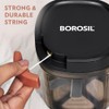 Borosil EazyPull Chopper with 6 Blades, Pull Chopper with Durable