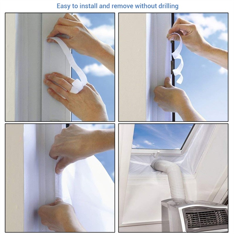 Window Seal for Mobile Air Conditioners AirLock Window Sealing for