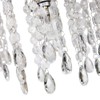Contemporary Waterfall Designed Pendant Light Shade with Transparent Acrylic Droplets