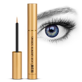 LOPHE Eyelash Growth Serum, Lash & Brow Serum for Longer & Fuller-looking Lashes, Natural & Safe Ingredients, Cruelty Free Lash Serum for Rapid Eye Lash Growth, 4 ml, Gift for Women