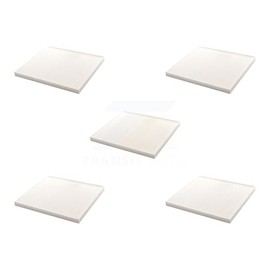 PUR Cabin Air Filter (5 Pack) Replacement For Hyundai Kia Accent Tucson Rio Sportage Rondo Forte Veloster Genesis Coupe Rio5 Koup Forte5 K54-100408