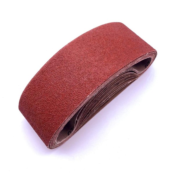 4 x 21 Sanding Belts, 40 Grit Aluminum Oxide Sanding