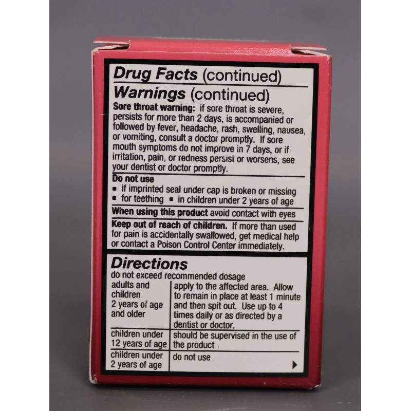 Hurricaine Topical Anesthetic Gel Watermelon 1oz Pack of 3