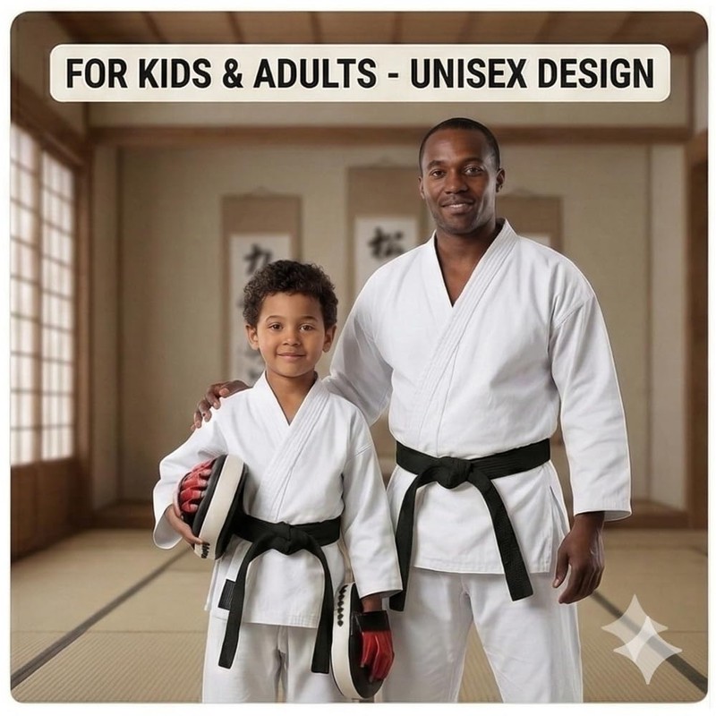 Karate Belt for Kids & Adults, Professional Martial Arts Rank
