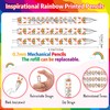 AmazingSpark 60 Sets Back to School Gifts Inspirational Rainbow Retractable