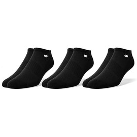 Pair of Thieves BOWO Dry Cushion Low Cut Socks – 6 Pack Black/White – Moisture-Wicking, Breathable, and Durable Socks for Comfort and Performance