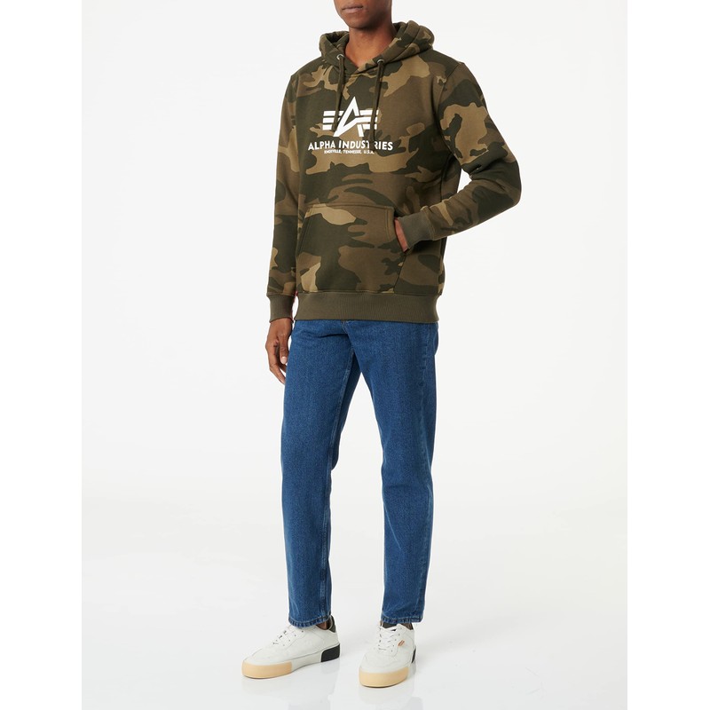 ALPHA INDUSTRIES Men's Cargos Jet Short Camo Shorts for Men