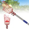 BsBsBest Fruit Picker Pole with Basket, Telescoping Fruit Picker Tool